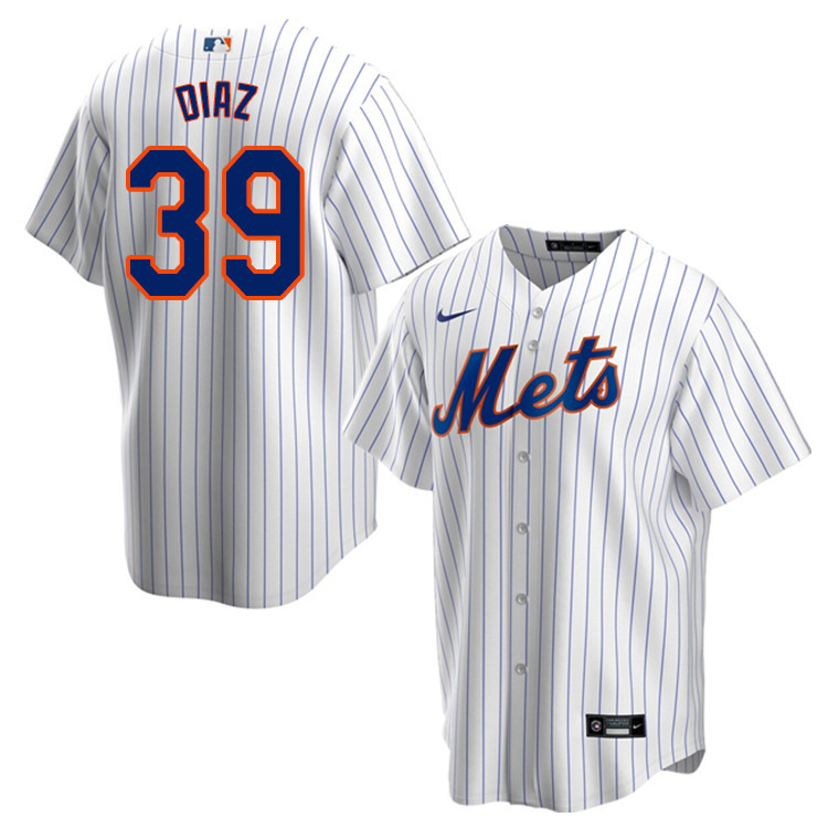 Nike Men #39 Edwin Diaz New York Mets Baseball Jerseys Sale-White